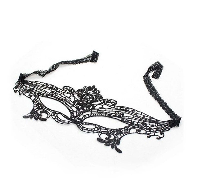 Smart Moves - Maschera per gli occhi in pizzo - Nero-Erotiekvoordeel.nl