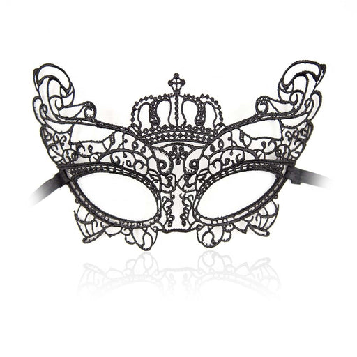 Smart Moves - Lace Eye Mask - Black-Erotiekvoordeel.nl