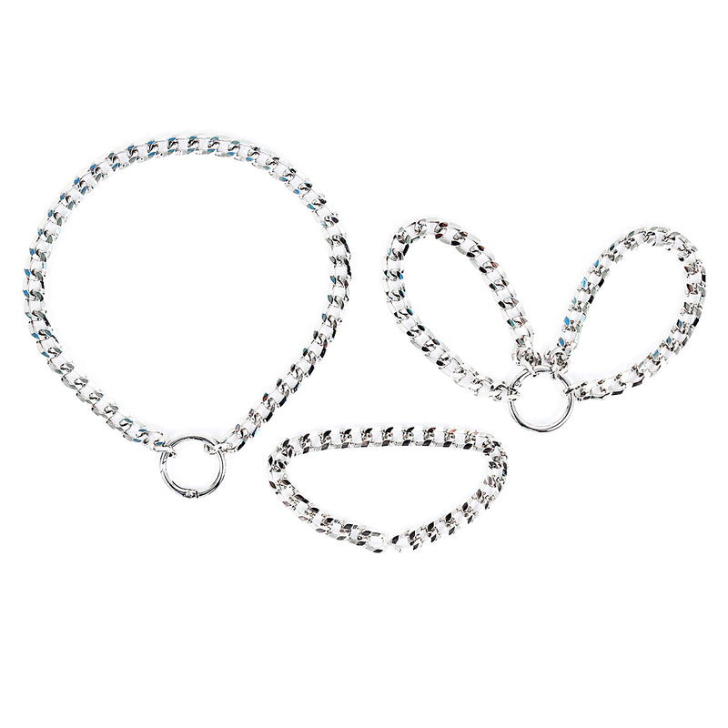 Smart Moves - Collar con esposas unidas - Plata-Erotiekvoordeel.nl