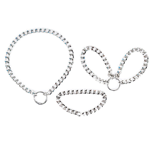 Smart Moves - Collar con esposas unidas - Plata-Erotiekvoordeel.nl