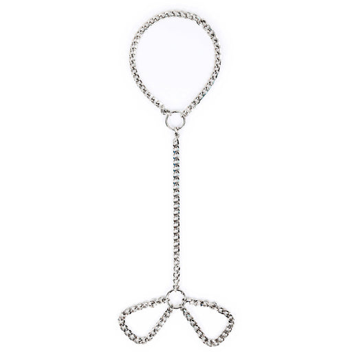 Smart Moves - Collar con esposas unidas - Plata-Erotiekvoordeel.nl