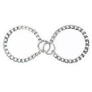 Smart Moves - Esposas con cadena y dos anillas - Plata-Erotiekvoordeel.nl