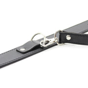 Smart Moves - Collar clásico con correa - Negro-Erotiekvoordeel.nl