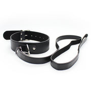 Smart Moves - Collar clásico con correa - Negro - Erotiekvoordeel.nl