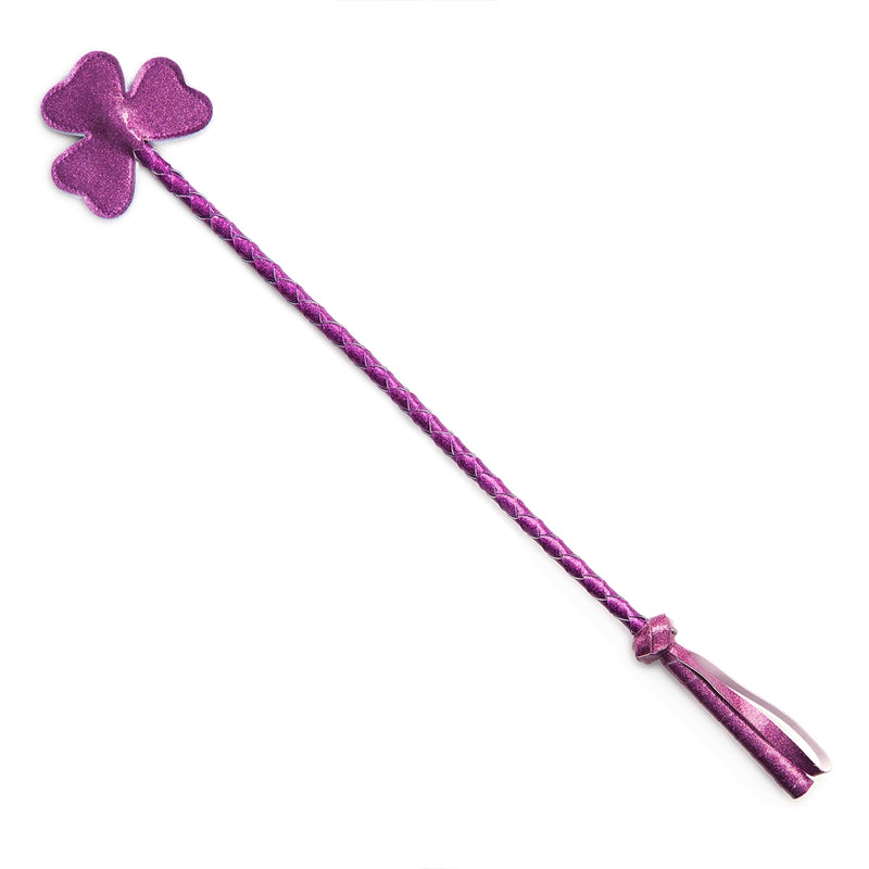 Smart Moves - Klaver Rijzweepje - 65 cm - Glitter Roze-Erotiekvoordeel.nl