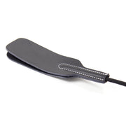 Smart Moves - Lederen Paardrijzweepje - Dubbele Flap - 54 cm - Zwart-Erotiekvoordeel.nl