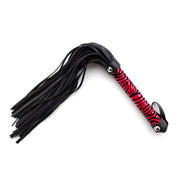 Smart Moves - Flogger Panterprint - 39 cm - Rood/Zwart-Erotiekvoordeel.nl