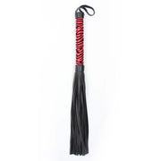 Smart Moves - Flogger Panterprint - 39 cm - Rood/Zwart-Erotiekvoordeel.nl