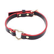 Smart Moves - Collier « Love » Noir/Rouge - Erotiekvoordeel.nl