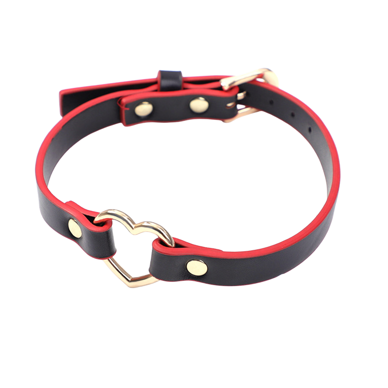 Smart Moves - Collier « Love » Noir/Rouge - Erotiekvoordeel.nl