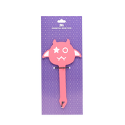 Smart Moves - Naughty Devil Paddle - Rosa/Weiß - Erotiekvoordeel.nl
