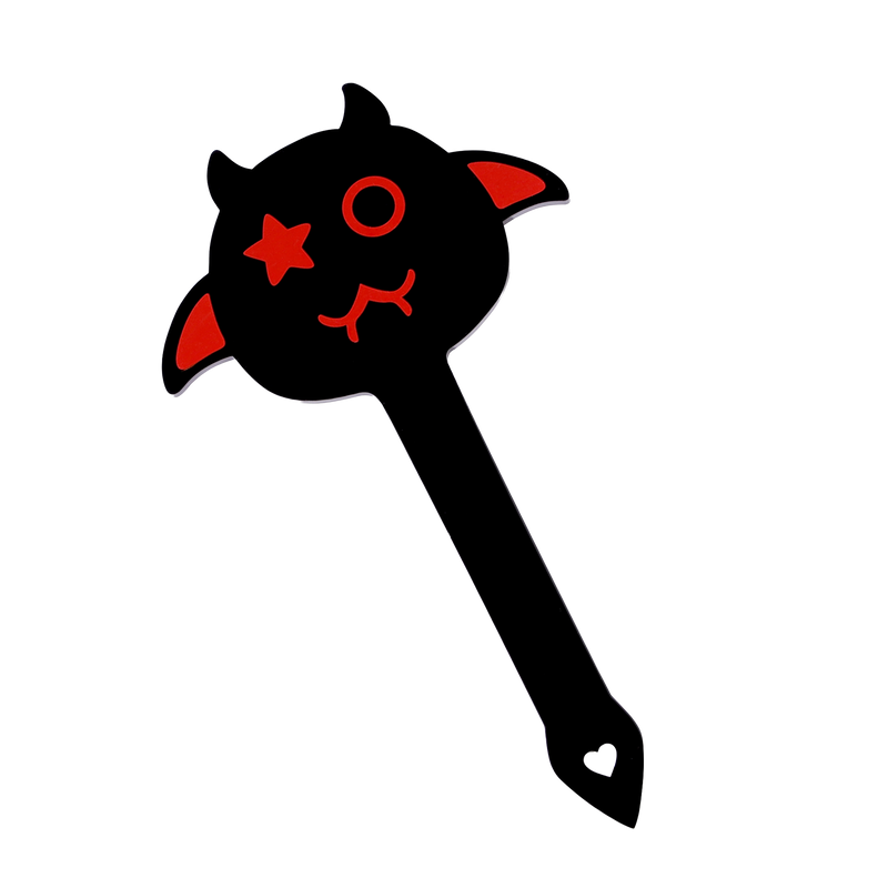Smart Moves - Naughty Devil Paddle - Black/Red-Erotiekvoordeel.nl