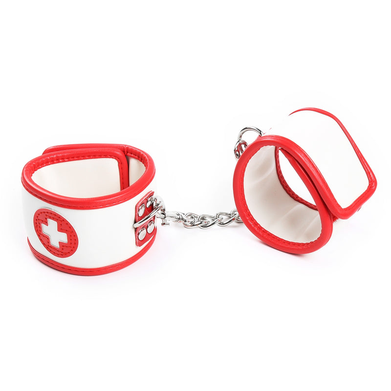 Smart Moves - Manette per caviglie Nursing - Rosso/Bianco - Medical Play-Erotiekvoordeel.nl
