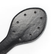 Smart Moves - Paddle ovale à clous - 30 cm - Noir-Erotiekvoordeel.nl