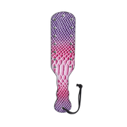 Smart Moves - Paddle - Imprimé crocodile - Rose/Violet-Erotiekvoordeel.nl