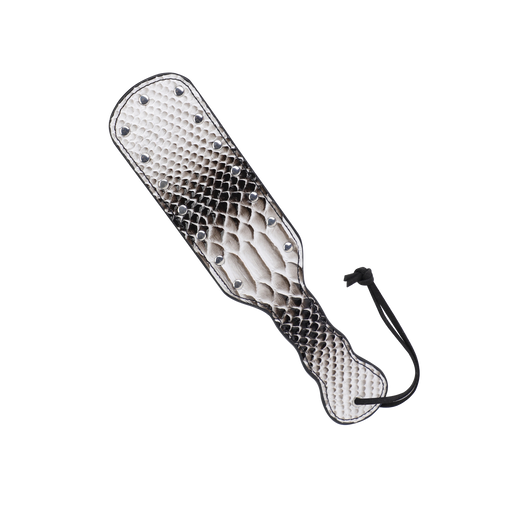Smart Moves - Paddle - Crocodile Print - Black/White-Erotiekvoordeel.nl