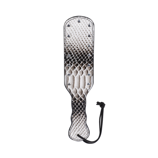 Smart Moves - Paddle - Crocodile Print - Black/White-Erotiekvoordeel.nl