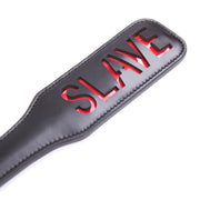 Smart Moves - Paddle SLAVE - 32 cm - PVC - Zwart/Rood-Erotiekvoordeel.nl