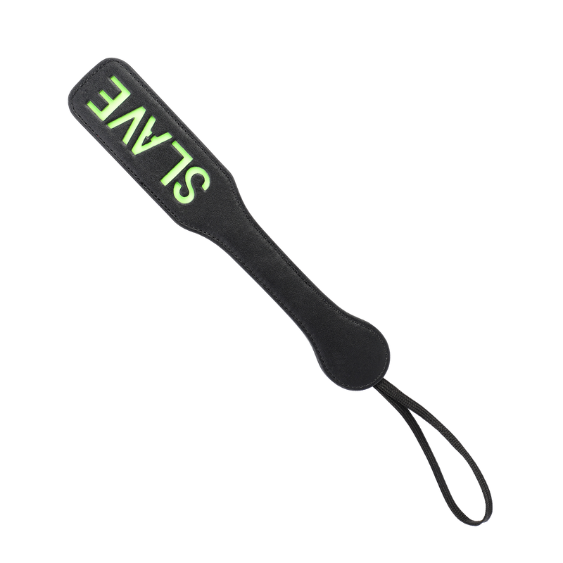 Smart Moves - Paleta SLAVE - Negro/Que brilla en la oscuridad - Erotiekvoordeel.nl