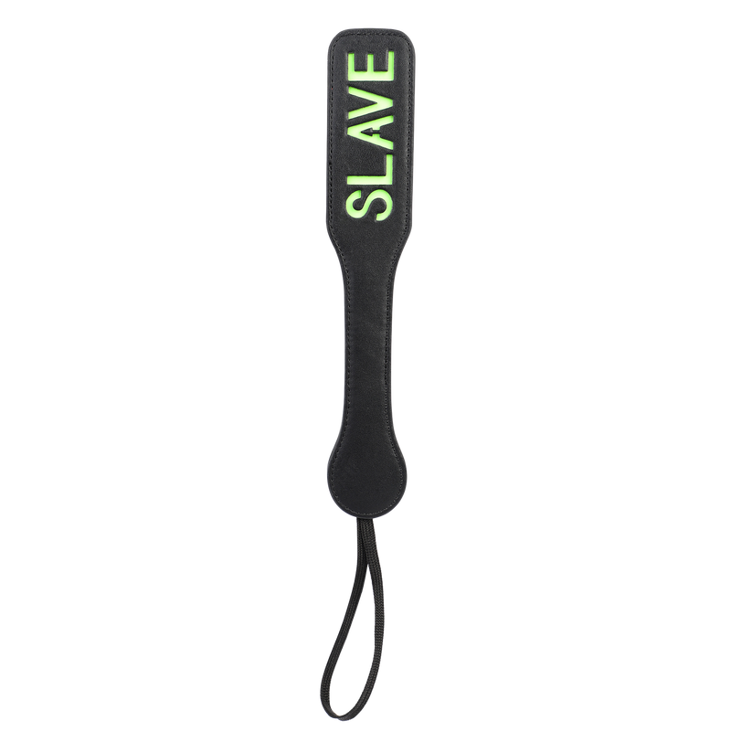 Smart Moves - Paleta SLAVE - Negro/Brilla en la oscuridad - Erotiekvoordeel.nl