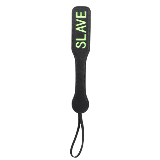 Smart Moves - SLAVE Paddle - Black/Glow-in-the-Dark-Erotiekvoordeel.nl