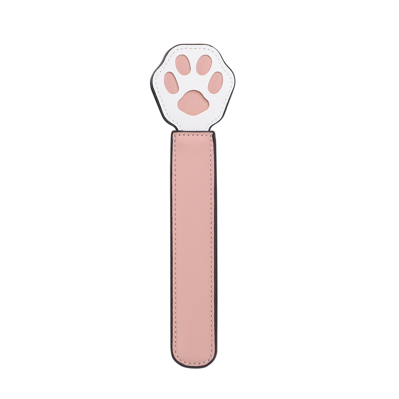 Smart Moves - Paddle Paw avec poignée extra-large - Rose/Blanc-Erotiekvoordeel.nl