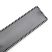 Smart Moves - Straight Paddle - Handle with Studs - PU Leather - Black-Erotiekvoordeel.nl
