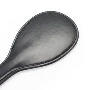 Smart Moves - Paddle ronde - 27 cm - Cuir PU - Noir - Erotiekvoordeel. nl