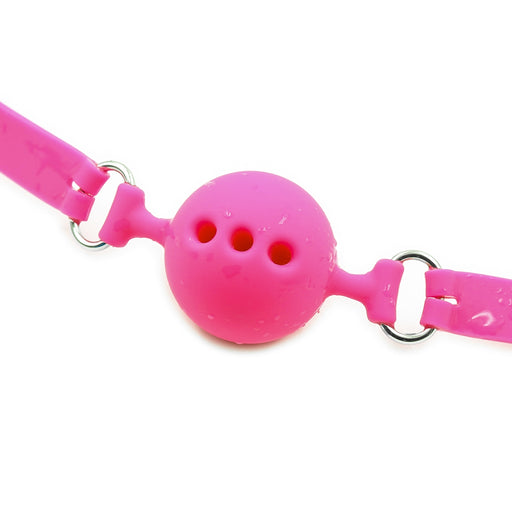 Smart Moves - Silicone Ball Gag - Pink-Erotiekvoordeel.nl