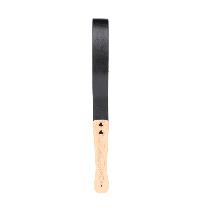 Smart Moves - Slapper met Houten Handvat -36 cm - Zwart-Erotiekvoordeel.nl