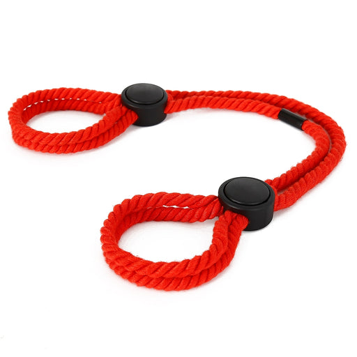 Smart Moves - Rope Handcuffs - Japanese Bondage Handcuffs - Shibari - Red-Erotiekvoordeel.nl