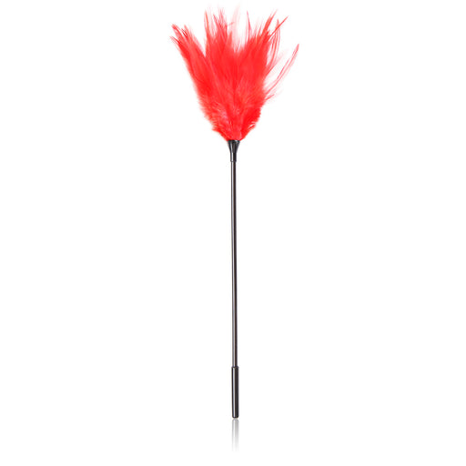 Smart Moves - Plumas para cosquillear - Rojo-Erotiekvoordeel.nl