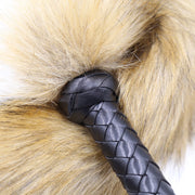 Smart Moves - Vossenstaart Flogger - 62cm - Bruin-Erotiekvoordeel.nl