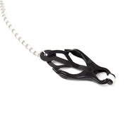 Smart Moves - Black Nipple Clamps with Chain to Cock Ring - Erotiekvoordeel.nl