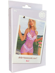 Snapshot - #afternoonlight - Mini Dress - One Size - Purple-Erotiekvoordeel.nl