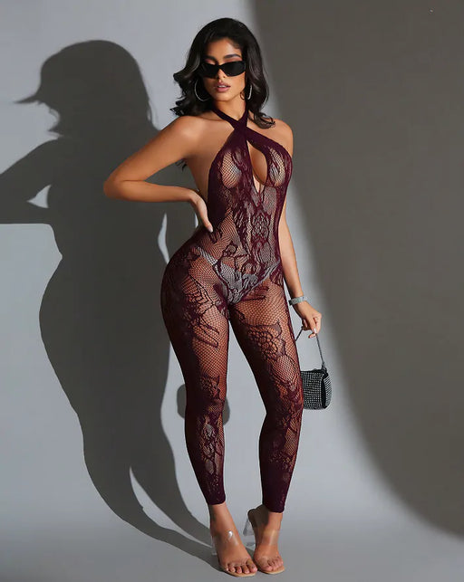 Snapshot - #allforyou - Bodystocking - One Size - Wine Red - Erotiekvoordeel.nl