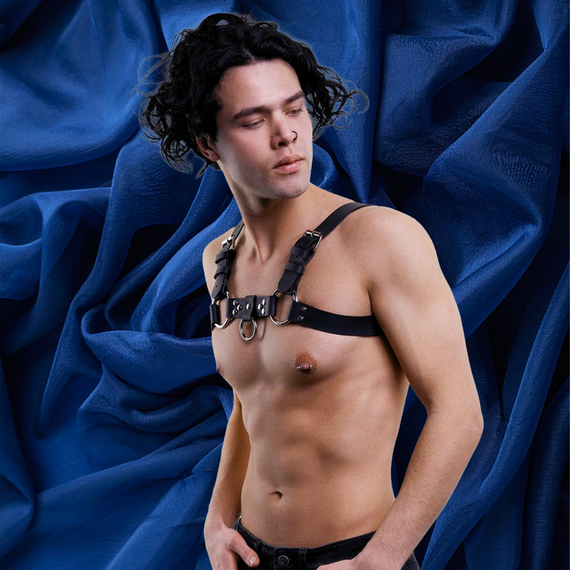 Snapshot - #dungeonboy - Fetish Harness for Men - Size S/L - Adjustable-Erotiekvoordeel.nl