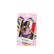 Snapshot - #hothothot - Vestidito de rejilla - Talla única - Rosa/Azul degradado-Erotiekvoordeel.nl