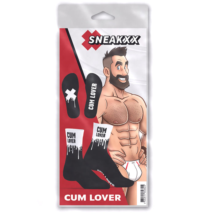 SneakXX - Sneaker Sokken CUM LOVER-Erotiekvoordeel.nl