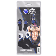 SneakXX - Calcetines deportivos PUPPY Capucha BDSM - Negro/Azul/Blanco-Erotiekvoordeel.nl