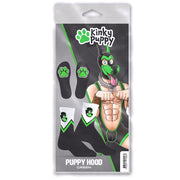SneakXX - Chaussettes de sport PUPPY HOOD - Noir/Vert/Blanc - Erotiekvoordeel.nl