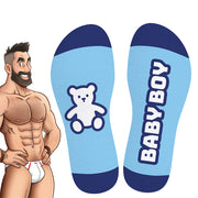 SneakXX - Chaussettes de football BABY BOY - Bleu clair - Erotiekvoordeel.nl