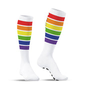 SneakXX - Chaussettes de football PRIDE - Blanc - Erotiekvoordeel.nl