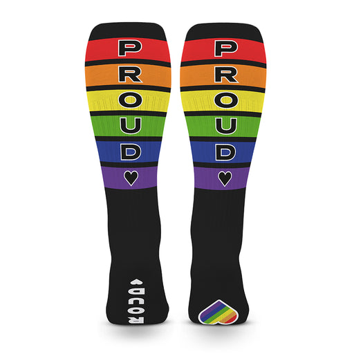 SneakXX - Voetbal Sokken PRIDE - Zwart-Erotiekvoordeel.nl