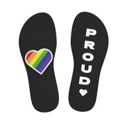 SneakXX - Chaussettes de football PRIDE - Noir - Erotiekvoordeel.nl