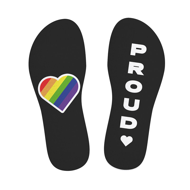 SneakXX - Chaussettes de football PRIDE - Noir - Erotiekvoordeel.nl