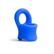 Sport Fucker - Baller - Cockring und Ballstretcher - Silikon - Blau - Erotiekvoordeel.nl