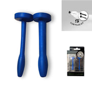 Sport Fucker - Cum Plug Kit - Spermstoppers - Siliconen - Blauw-Erotiekvoordeel.nl