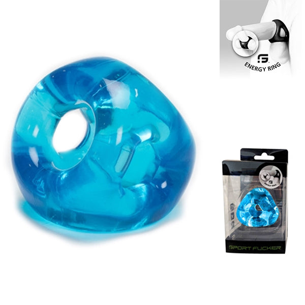 Sport Fucker - Energy - Cock Ring - Ice Blue - Erotiekvoordeel.nl