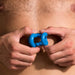 Sport Fucker - Fucker Ring - Rekbare Dubbele Cockring - Blauw-Erotiekvoordeel.nl